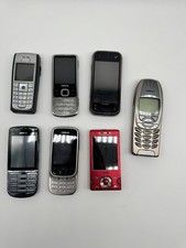 7x Alte Handy Konvolut Sammlung Nokia Sony Ericson comprar usado  Enviando para Brazil