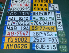 Used collectable license for sale  SLOUGH