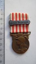 Médaille commémorative barre d'occasion  Garéoult