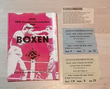 Boxen ddr einzelmeisterschafte gebraucht kaufen  Bad Sulza