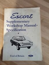 Mk1 escort genuine for sale  BODORGAN