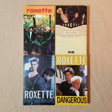 Roxette LOT Cassette Single Cassingle Fading Must Dangerous Look NO CD 12" Vinyl comprar usado  Enviando para Brazil