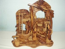 Weihnachtskrippe livenholz . gebraucht kaufen  Erbach