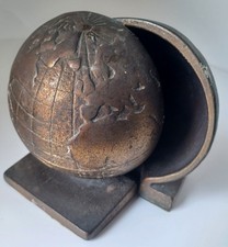 vintage cast iron globe for sale  Caribou