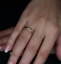 Veretta intreccio colori usato  Crema