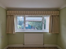 Elegant cream pleated for sale  WALTHAM CROSS