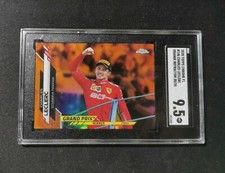 2020 Topps Chrome Formula 1 F1 Charles Leclerc SGC 9.5 #146 Laranja /25 SP comprar usado  Enviando para Brazil