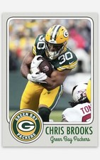 Cartão de futebol Chris Brooks novidade! Embaladoras Green Bay comprar usado  Enviando para Brazil