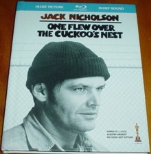 ONE FLEW OVER THE CUCKOO'S NEST (1975) - Warner Blu-ray Digibook Jack Nicholson, usado comprar usado  Enviando para Brazil