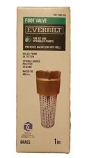 Everbilt foot valve for sale  Fresno