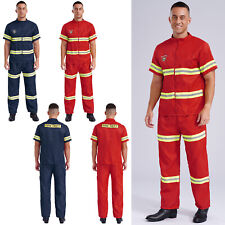 Mens firefighter costume for sale  SWANSEA