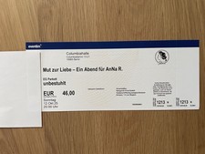 Ticket mut zur gebraucht kaufen  Bretten