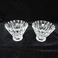 Vtg faceted clear for sale  Seguin