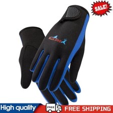 Luvas de mergulho subaquáticas adultas de neoprene 1,5 mm (azul L) #g comprar usado  Enviando para Brazil