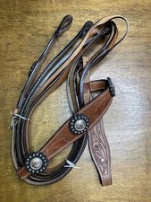 Leather silver browband for sale  Hollywood