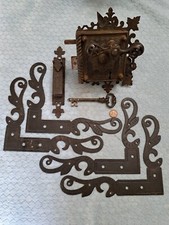 Usado, Fechadura decorada de adega medieval com decorações ornamentais LH comprar usado  Enviando para Brazil