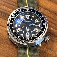 Relógio personalizado NH34 | Estojo de atum | Moldura GMT | Aqualand-vibes comprar usado  Enviando para Brazil