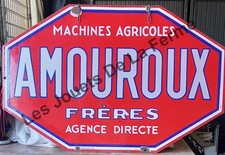 Plaque émaillée amouroux d'occasion  Vars