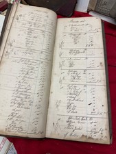 Antique merchants ledger for sale  Steward