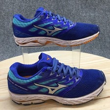 Tênis de corrida Mizuno feminino 8.5 onda sombra malha azul baixo J1GD173007, usado comprar usado  Enviando para Brazil