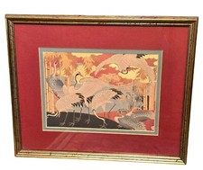 Vintage framed japanese for sale  Ventura