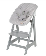 B-Ware Treppenhochstuhl 2in1 Born Up Zickzack mit Sitzverkleinerer gebraucht kaufen  Schwalmstadt