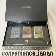 Usado, YuGiOh TCG 25º Aniversário Aço Inoxidável Cartões de Deus Egípcio Comemorativos Novos comprar usado  Enviando para Brazil