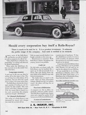 1961 rolls royce d'occasion  Expédié en Belgium