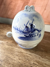 Azul Delft, Schoonhoven Feito na Holanda, Caixa de Ovos 7" comprar usado  Enviando para Brazil