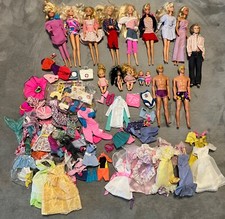 Enorme Lote Barbie Anos 80’s 90’s Barbies Roupas Acessórios Ken Kelly Heart Krissy comprar usado  Enviando para Brazil
