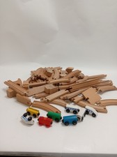 Wooden train track for sale  RUGBY