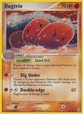 Dugtrio - 5/100 - Pokemon Crystal Guardians cartão holográfico LP comprar usado  Enviando para Brazil