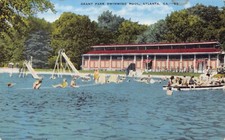 GA~GEÓRGIA~ATLANTA~GRANT PARK~PISCINA~C.1945 comprar usado  Enviando para Brazil