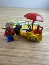 Lego Fabuland WALLY WALRUS com carrinho de lanche 3791 completo com instruções 1984, usado comprar usado  Enviando para Brazil