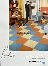 Publicite linoleum lino d'occasion  Cires-lès-Mello