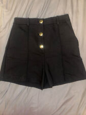Shorts/bermuda Zara feminina de cintura alta preta tamanho M comprar usado Shorts/bermuda Zara feminina de cintura alta preta tamanho M comprar usado  Enviando para Brazil