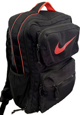Mochila Nike Utility Speed preta vermelha Swoosh alças acolchoadas bolsos de malha, usado comprar usado  Enviando para Brazil