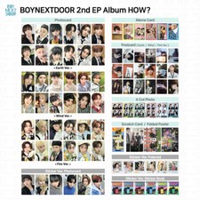 Usado, BOYNEXTDOOR 2º EP Álbum COMO? Cartão fotográfico cartão postal Polaroid cartão meme livro adesivo comprar usado  Enviando para Brazil
