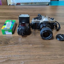 Usado, Kit de lentes e flash para câmera de filme Nikon Fm10 SLR comprar usado  Enviando para Brazil