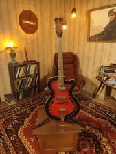 Usado, LVOV LVIV SOVIETE GUITARRA ELÉTRICA SEMI ACÚSTICA CORPO OCO USSR comprar usado  Enviando para Brazil