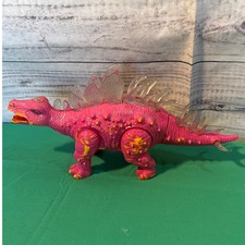 Boneco de ação robô dinossauro rosa ambulante T-REX brinquedos operados por bateria com luz comprar usado  Enviando para Brazil