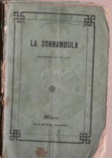 Sonnambula vincenzo bellini usato  Italia