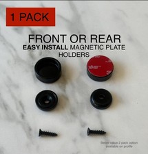 Magnetic numberplate holders for sale  ESHER