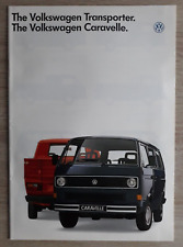 Transporter caravelle brochure for sale  BOURNE