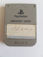 Cartão de memória oficial Sony Playstation 1 PS1 cinza SCPH-1020 World Post retrô comprar usado  Enviando para Brazil
