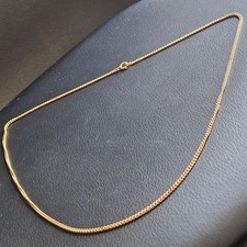 Collier chaîne maillons simples plaqué or Longueur 64 cm bijou comprar usado  Enviando para Brazil
