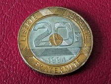 Monnaie francs 1994 d'occasion  Arques