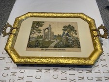 Antikes tablett goldrand gebraucht kaufen Antikes tablett goldrand gebraucht kaufen  Bischofsmais