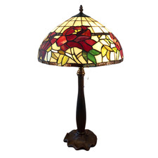 Tischleuchte tischlampe tiffan gebraucht kaufen  Osterholz-Scharmbeck