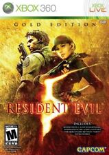 Resident Evil 5-Gold Edition (Microsoft Xbox 360, 2010) * Completo * comprar usado  Enviando para Brazil